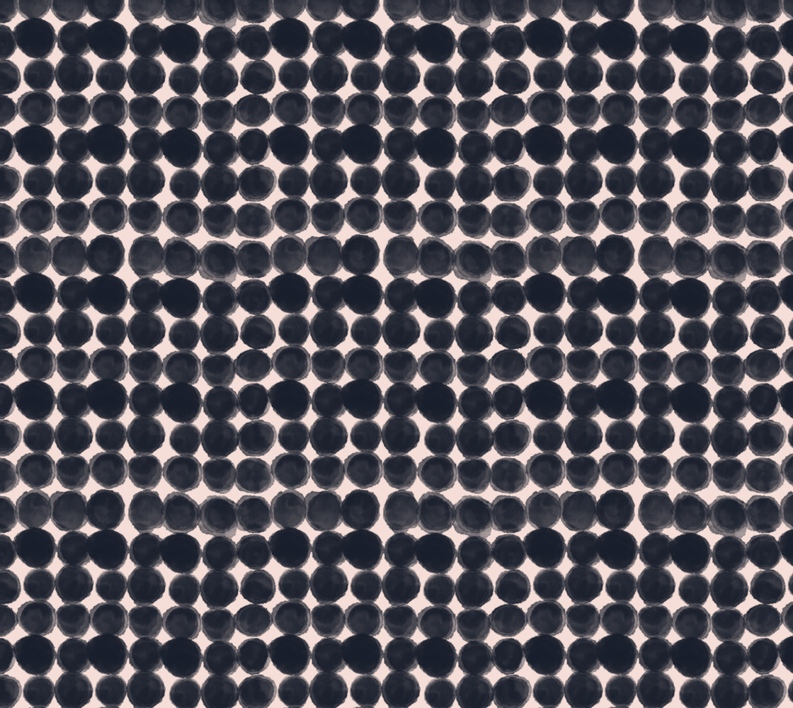 Watercolor circles fabric