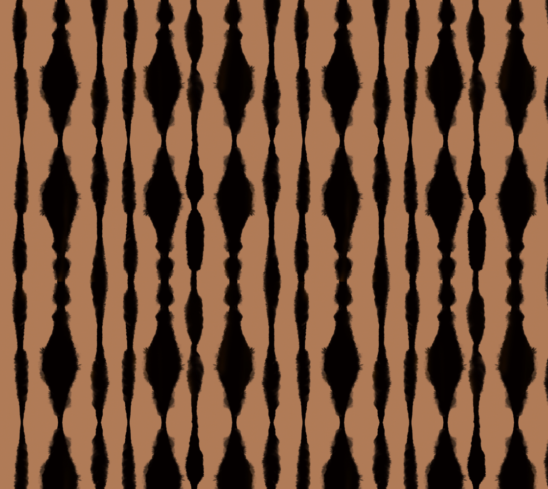 leopard ikat