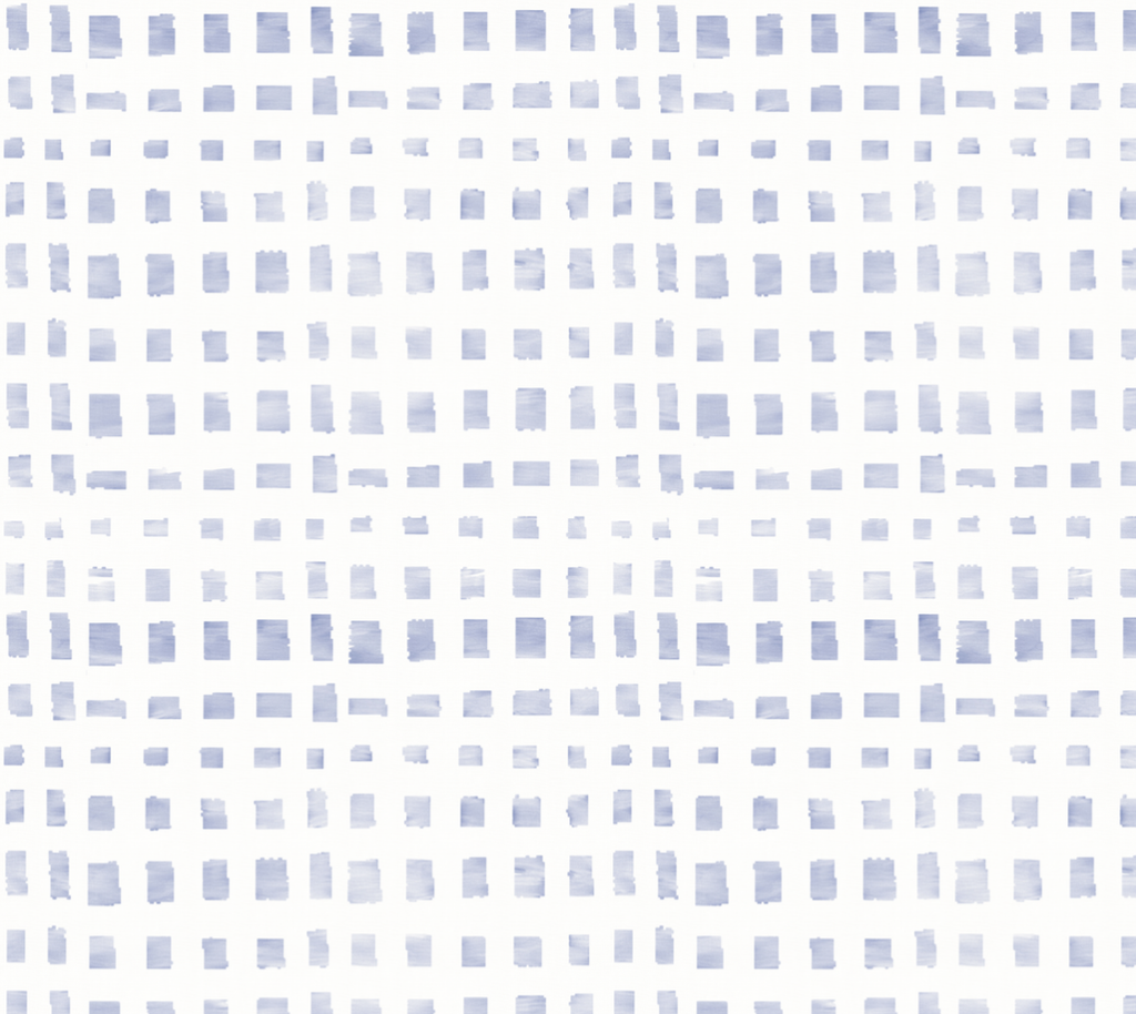 Tidal Grid in Blue Fabric