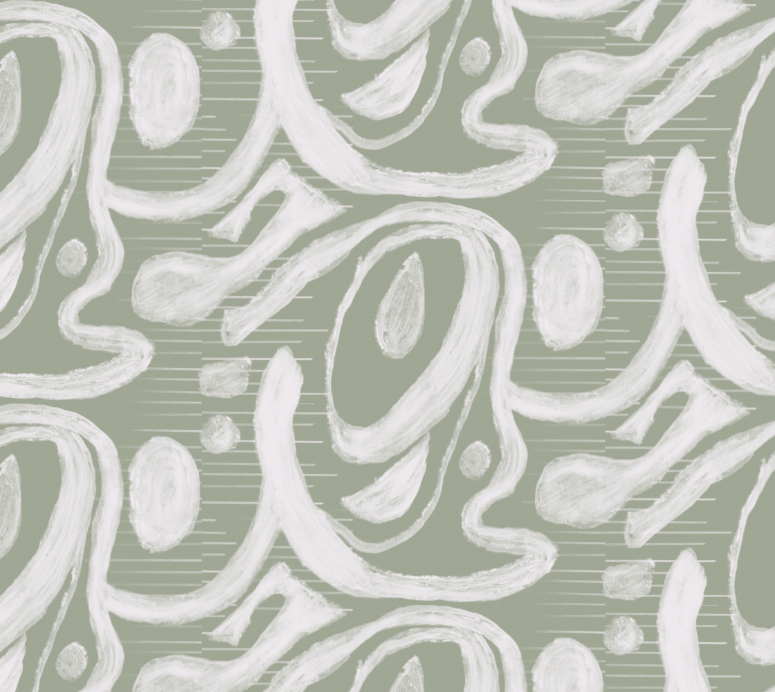 Cha cha green fabric