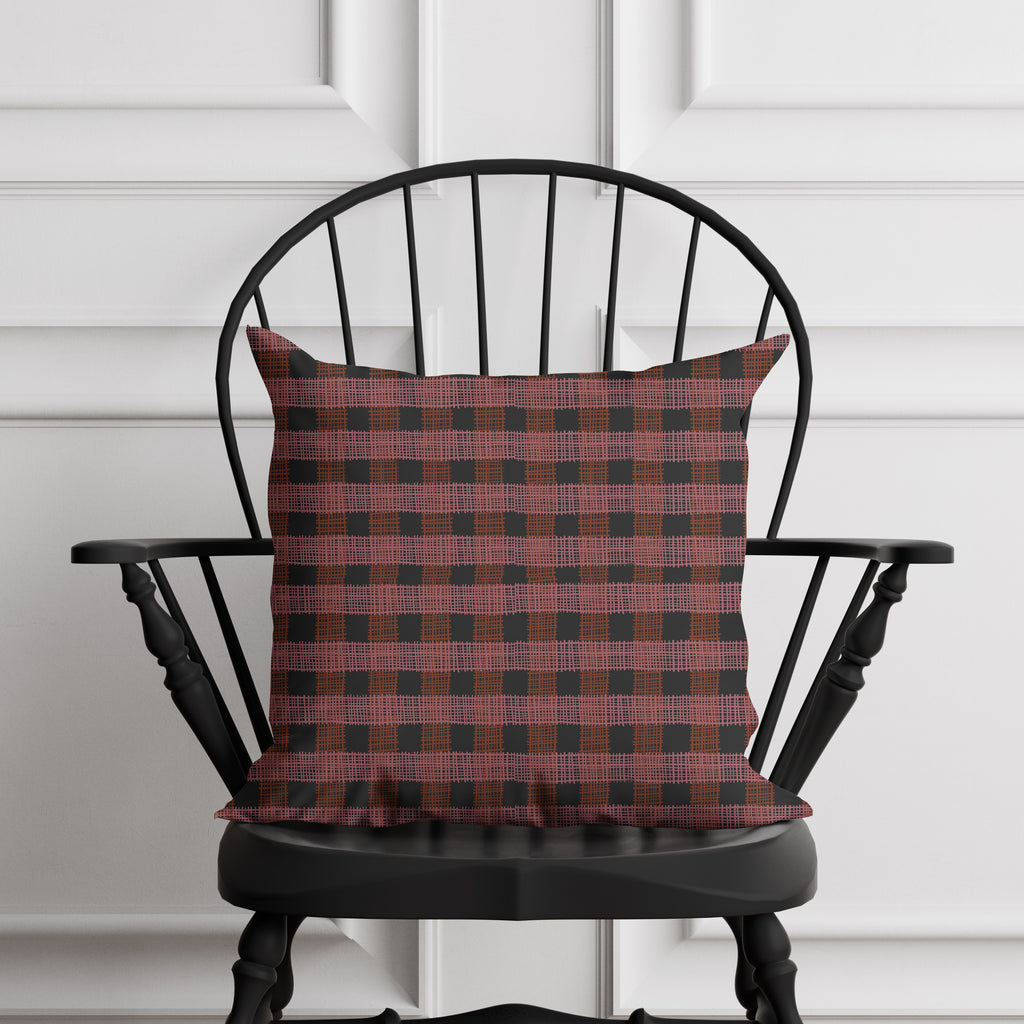 Buffalo plaid 22in pillow