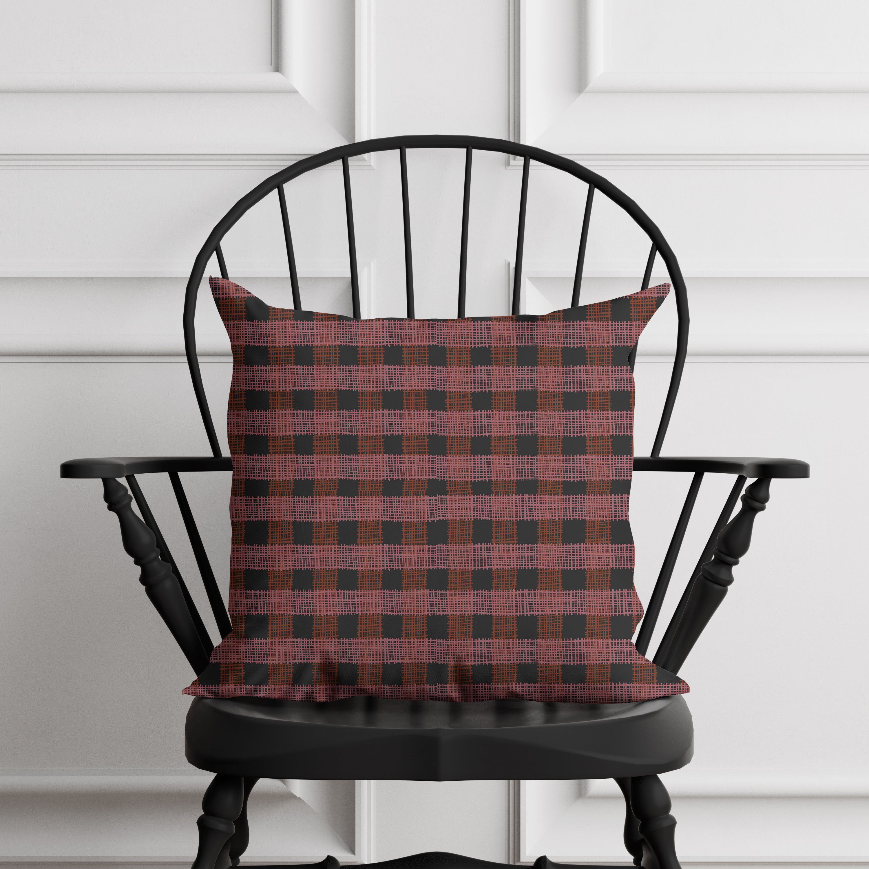 Buffalo plaid 22in pillow