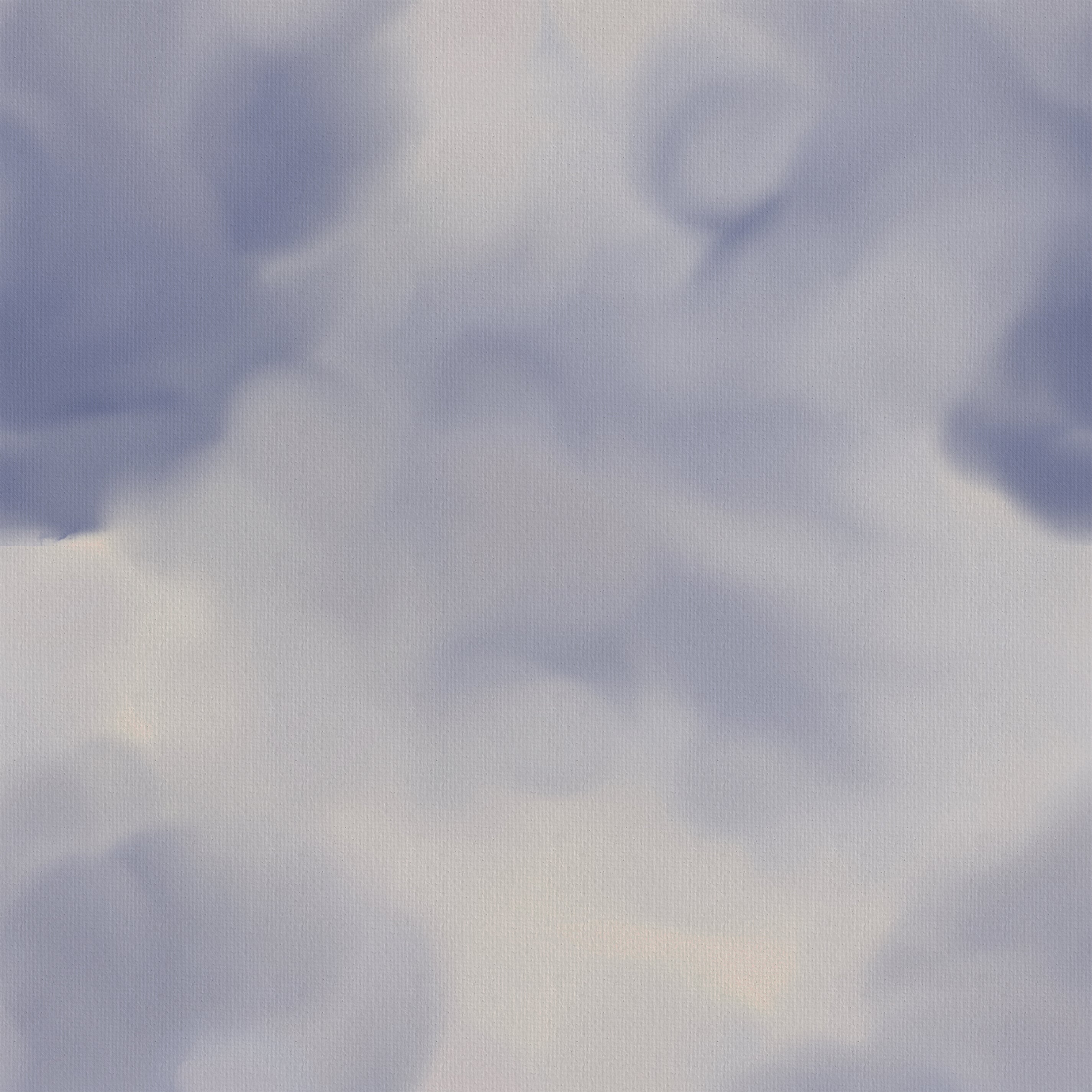 Summer Clouds Metallic Wallpaper