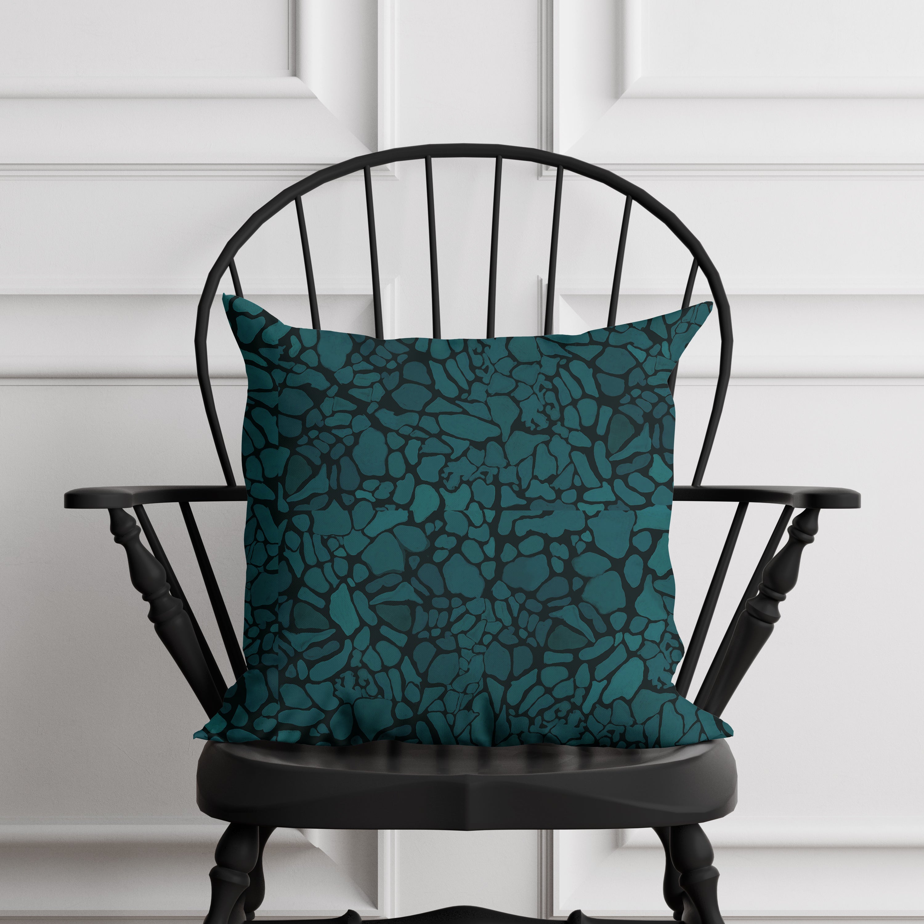 Turquoise minerals22in pillow