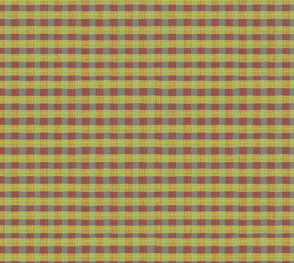 Buffalo plaid brights duex fabric