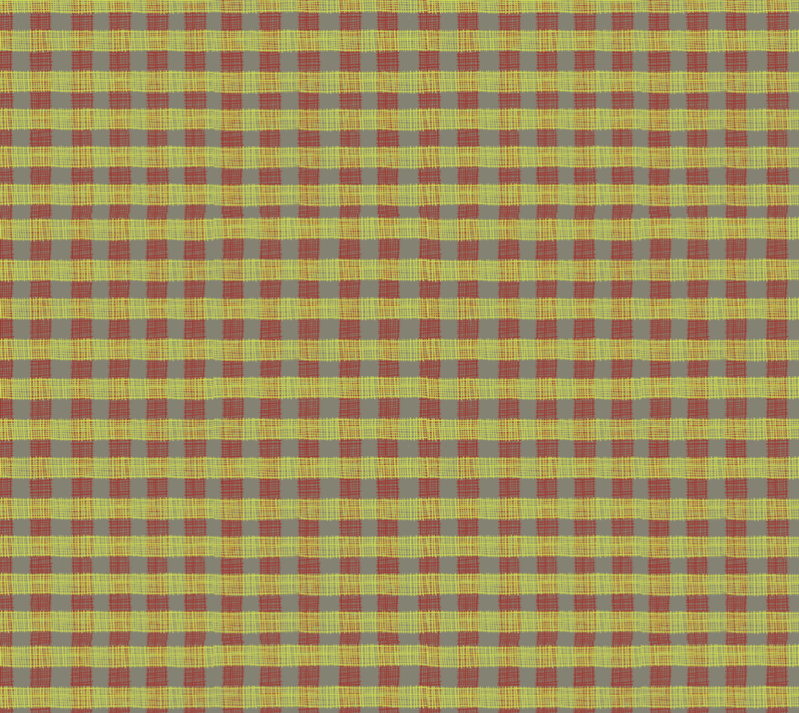 Buffalo plaid brights duex fabric