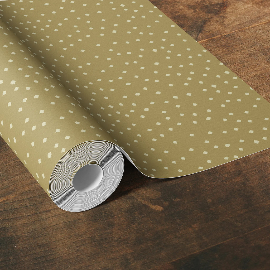 Ditsy Ikat in Marigold