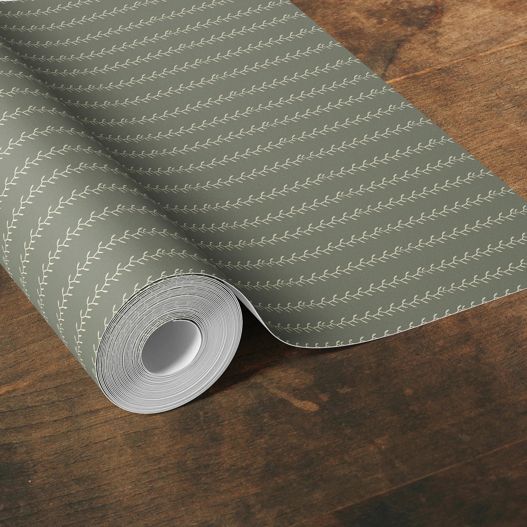 Sampler Vine in dusty green