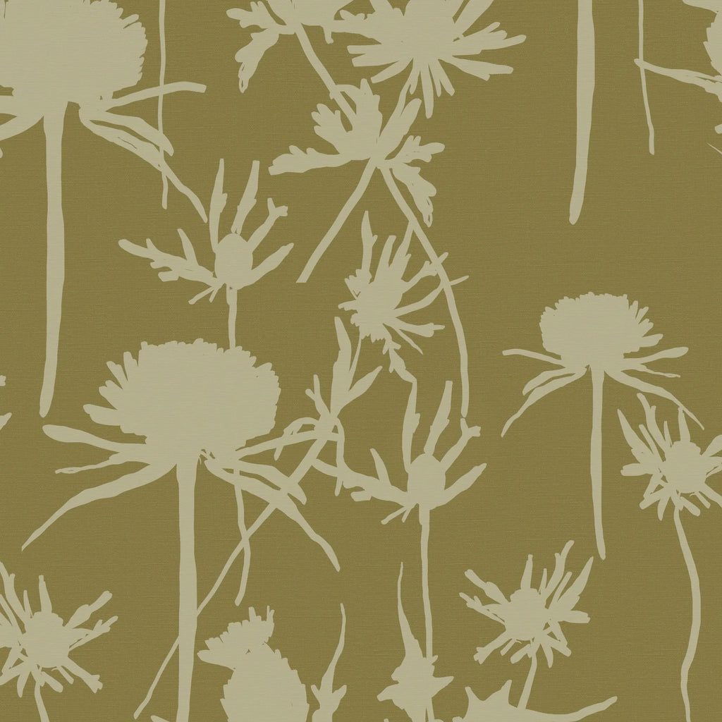 Thistle in Grass Wallpaper