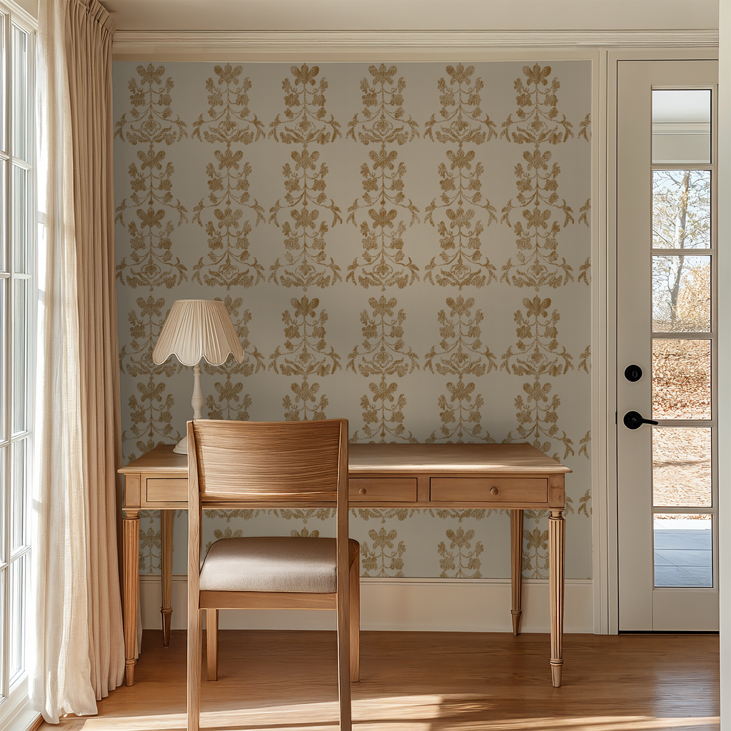 Tiger Lily Antique Floral